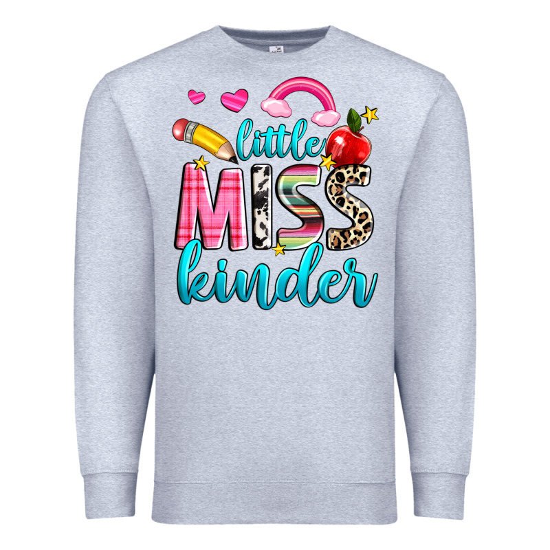 Little Miss Kinder Premium Sweatshirt by NancyCooperArtShop | Teevron