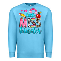 Ocean Blue little miss kinder Premium Sweatshirt - NancyCooperArtShop