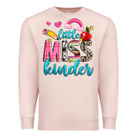 Pale Pink little miss kinder Premium Sweatshirt - NancyCooperArtShop