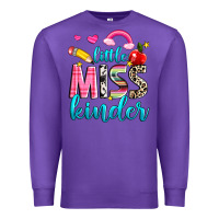 Purple little miss kinder Premium Sweatshirt - NancyCooperArtShop