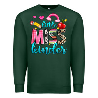 Sports Green little miss kinder Premium Sweatshirt - NancyCooperArtShop