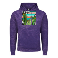 Cloud Purple cactus cowhide coaster Vintage Hoodie - JahusDesignShop