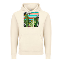 Vintage Artic cactus cowhide coaster Vintage Hoodie - JahusDesignShop