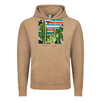 Vintage Coffee cactus cowhide coaster Vintage Hoodie - JahusDesignShop