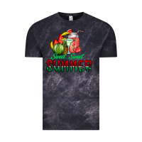 Cloud Black sweet sweet summer Vintage Tee - CowhideDigitalArt