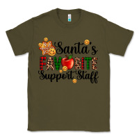 Army Green santa's favorite  sport staff Classic Tee - AdoDesignShop