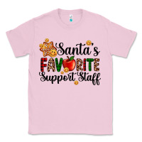 Bubblegum Pink santa's favorite  sport staff Classic Tee - AdoDesignShop