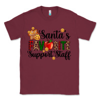 Burgundy santa's favorite  sport staff Classic Tee - AdoDesignShop