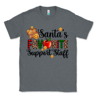 Charcoal Heather santa's favorite  sport staff Classic Tee - AdoDesignShop