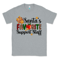 Heather Grey santa's favorite  sport staff Classic Tee - AdoDesignShop
