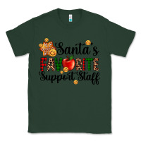 Sports Green santa's favorite  sport staff Classic Tee - AdoDesignShop