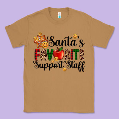 Santa's Favorite  Sport Staff Classic Tee Designed By Adodesignshop