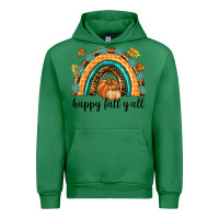 Emerald Happy Fall Y'all Urban Hoodie - texasbilliewilder