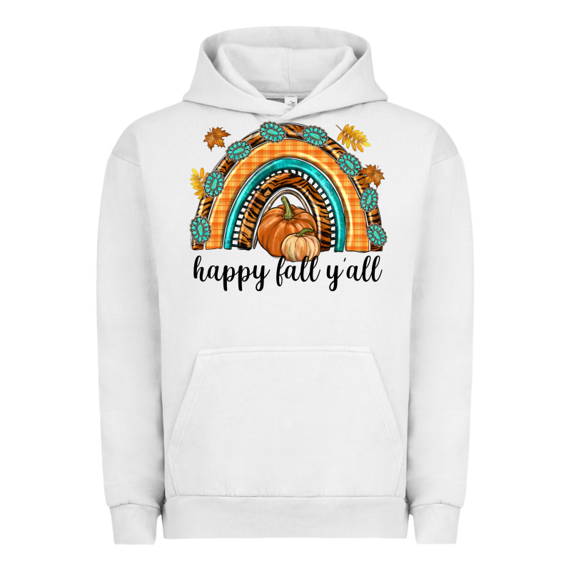 Happy Fall Y'all Urban Hoodie by texasbilliewilder | Teevron