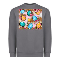 Storm Easter eggs cowhide leopard tumbler Easter Day Heavyweight Sweatshirt - Neo Western