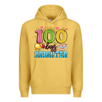 Antique Gold 100 days brighter Premium Hoodie - Artiststas