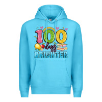 Ocean Blue 100 days brighter Premium Hoodie - Artiststas