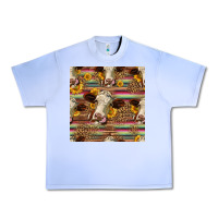 Grape Ice western hereford cattle seamless pattern Urban Heavy Tee - HRA Design Shop