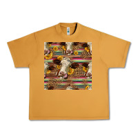Peanut Butter western hereford cattle seamless pattern Urban Heavy Tee - HRA Design Shop