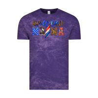 Cloud Purple american mama thunderbolt Vintage Tee - HRA Design Shop