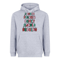 Dasher Dancer Prancer Vixer Comet Cupid Donner Bli Heavyweight Hoodie | Teevron