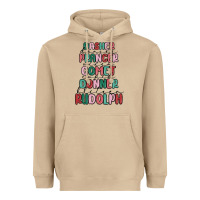 Mushroom dasher dancer prancer vixer comet cupid donner bli Heavyweight Hoodie - MaliasSmallBusiness