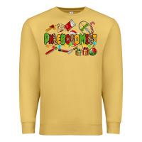 Antique Gold christmas phlebotomist Premium Sweatshirt - MaliasSmallBusiness