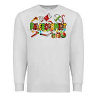 Dove Grey christmas phlebotomist Premium Sweatshirt - MaliasSmallBusiness