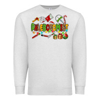 Oatmeal Heather christmas phlebotomist Premium Sweatshirt - MaliasSmallBusiness