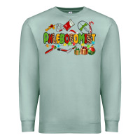Seafoam christmas phlebotomist Premium Sweatshirt - MaliasSmallBusiness