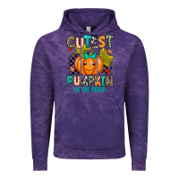 Cloud Purple Cutest Pumpkin In The Patch Vintage Hoodie - texasbilliewilder