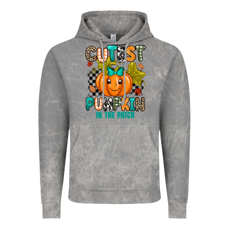 Cutest Pumpkin In The Patch Vintage Hoodie by texasbilliewilder | Teevron