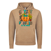 Vintage Coffee Cutest Pumpkin In The Patch Vintage Hoodie - texasbilliewilder