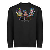 Black autism awareness Heavyweight Sweatshirt - SublimationCraftShop