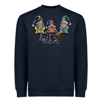 Navy autism awareness Heavyweight Sweatshirt - SublimationCraftShop