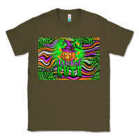 Army Green Wicked cute kids Classic Tee - Artiststas