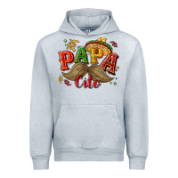 Heather Grey Papa cito Urban Hoodie - NancyCooperArtShop