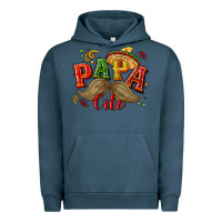 Pigment Midnight Navy Papa cito Urban Hoodie - NancyCooperArtShop