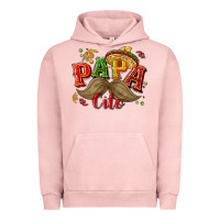Pigment Salmon Papa cito Urban Hoodie - NancyCooperArtShop