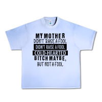 Grape Ice my mother black Urban Heavy Tee - RacoonDesign