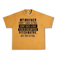 Peanut Butter my mother black Urban Heavy Tee - RacoonDesign