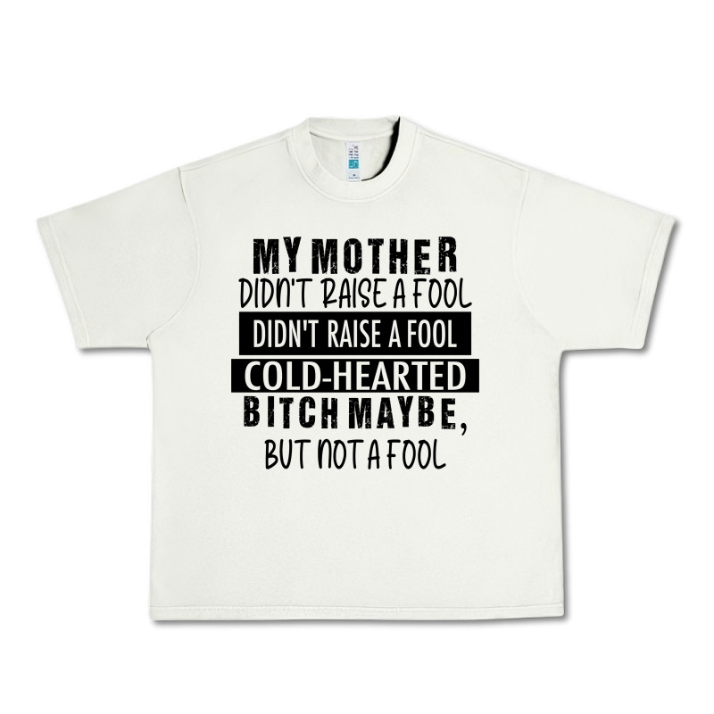 My Mother Black Urban Heavy Tee by RacoonDesign | Teevron