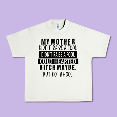 My Mother Black Urban Heavy Tee Designed By Racoondesign