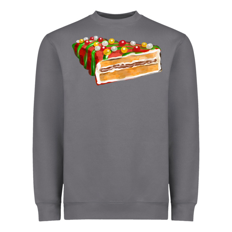 Red Christmas Cake Fa Element 1 Heavyweight Sweatshirt by FaDigitalArtStudio | Teevron