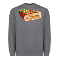 Storm red christmas cake fa element 1 Heavyweight Sweatshirt - FaDigitalArtStudio
