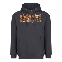 Smoke faith with praying hands Heavyweight Hoodie - NancyCooperArtShop
