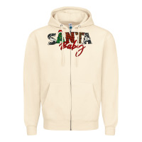 Sandshell Santa baby Zipper Hoodie - BarkalooDesign