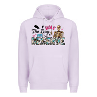 Lilac have the day you deserve Premium Hoodie - Artiststas