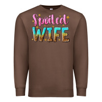 Chestnut spoiled wife Premium Sweatshirt - NancyCooperArtShop