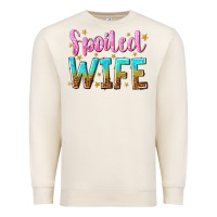 Sandshell spoiled wife Premium Sweatshirt - NancyCooperArtShop
